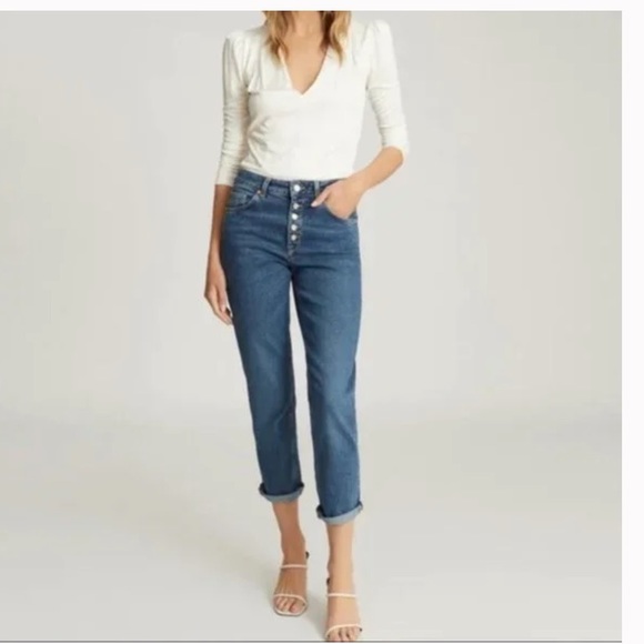 Reiss Tops - Reiss Valeria V-Neck BodySuit
